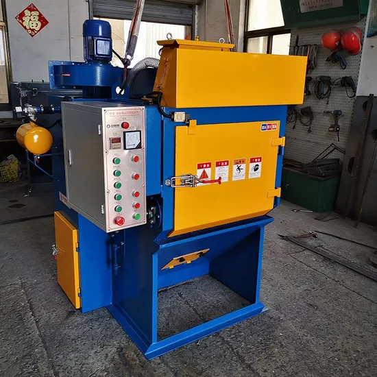 Granalladora de banda pequeña Q324 en venta