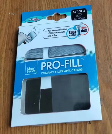 Raspador de cuchillo con mango de plástico dentado pulido normal de alta calidad