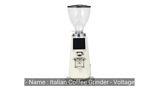 Molinillo de café italiano con titanio