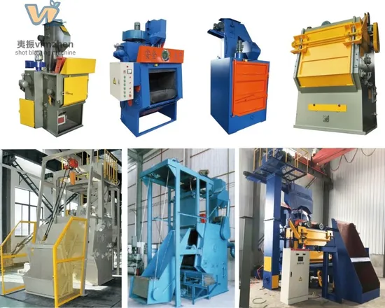 Granalladora de banda giratoria Q3525 pequeña