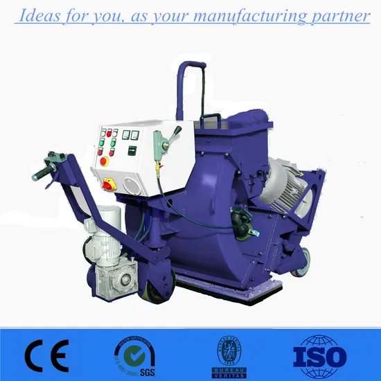 Granalladora de suelo Blastrac con colector de polvo industrial, precio de fábrica en China