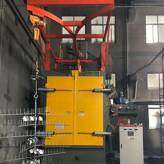 Equipos de limpieza industrial y otros equipos de limpieza industrial Granalladora de doble percha