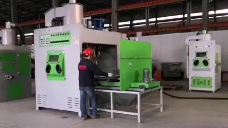 Granalladora de tambor, granalladora sobre orugas de bajo consumo energético, nueva granalladora sin aire de tipo plataforma de producción