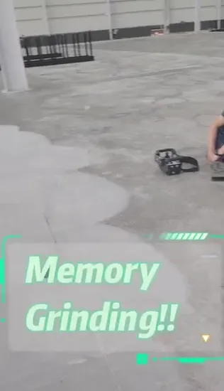 Rectificadora planetaria de diamante con control remoto para pisos de hormigón, cemento y epoxi, para garajes