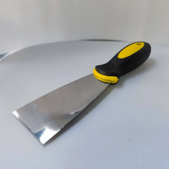 Herramientas manuales para acabado de pintura Raspador de piso de acero inoxidable Espátula