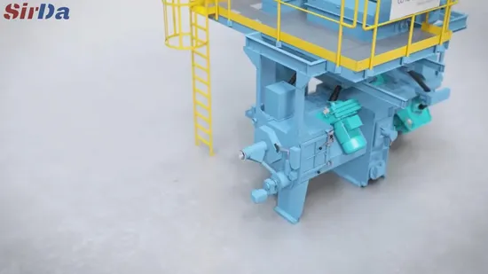 Advanced Industrial Shot Blasting Machine with Durable Steel Track 